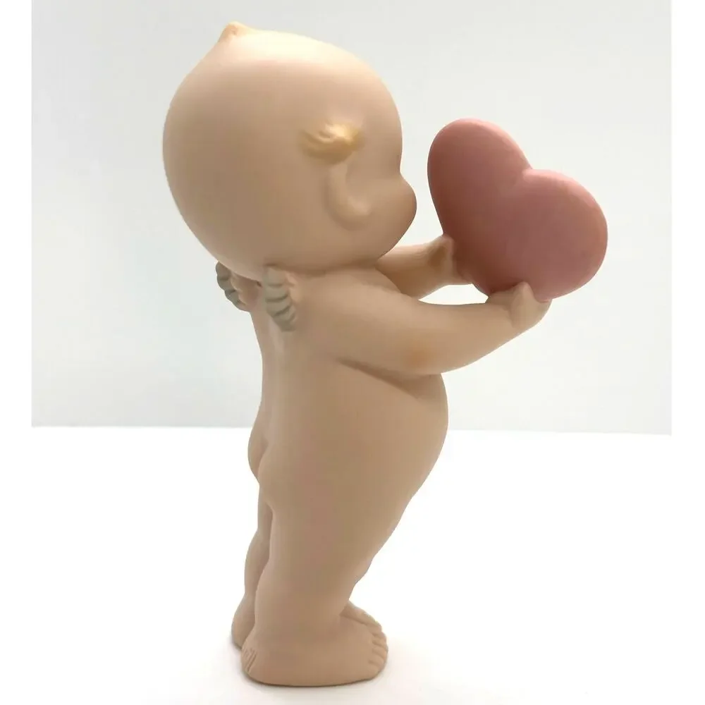 VTG 1992 Enesco Rose O'Neill Porcelain Kewpie Doll Figurine, Hug Me, Valentine